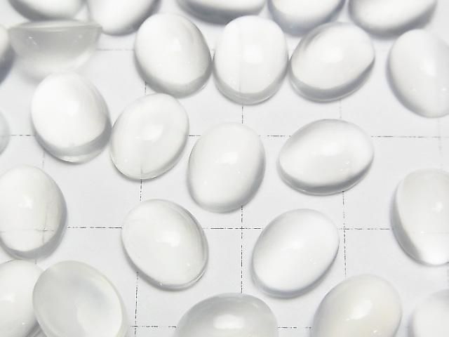 【動画】宝石質ホワイトムーンストーンAAA オーバル カボション10×8mm 1個 サムネイル2
