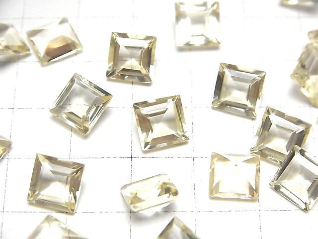 【動画】宝石質ゴールデンラブラドライトAAA ルース スクエアファセットカット8×8mm 2粒 サムネイル3
