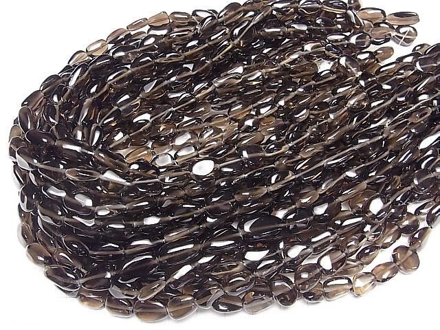 【動画】スモーキークォーツAAA タンブル 1連(約38cm) サムネイル4