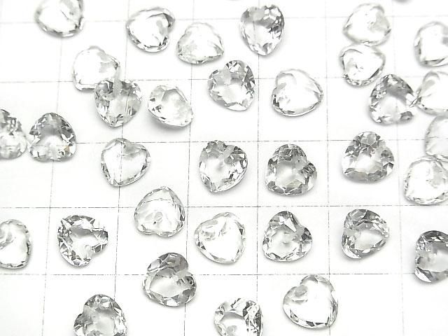 【動画】宝石質グリーンアメジストAAA ハートシェイプカット 7×7×4mm 1/4連~1連(ブレス) サムネイル3