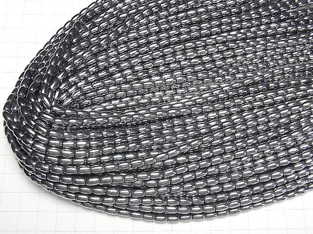 【動画】高純度テラヘルツ鉱石 ライス6×4×4mm 1連(約37cm) サムネイル4