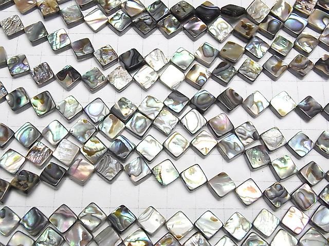 【動画】アバロンシェル(鮑) ダイヤ10×10mm 1/4連~1連(約38cm) サムネイル3