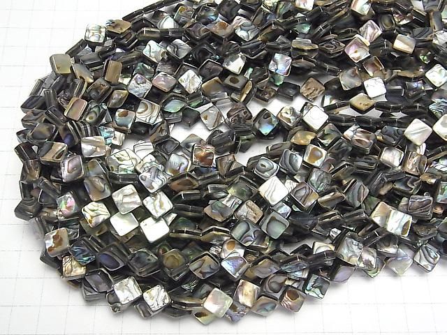 【動画】アバロンシェル(鮑) ダイヤ10×10mm 1/4連~1連(約38cm) サムネイル4