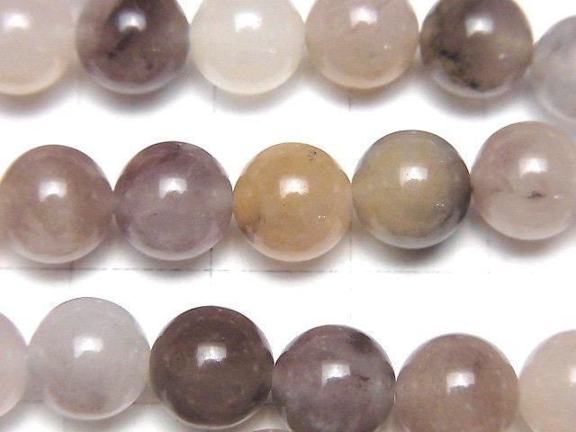 【動画】マルチカラークォーツ ラウンド8mm 1連(約35cm) サムネイル2