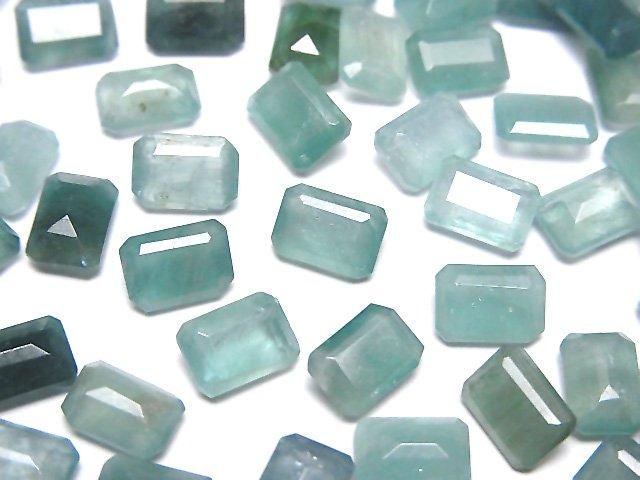 【動画】グランディディエライトAA++ ルース レクタングルファセットカット7×5mm 3粒の画像