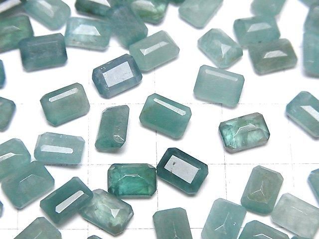 【動画】グランディディエライトAA++ ルース レクタングルファセットカット7×5mm 3粒 サムネイル3