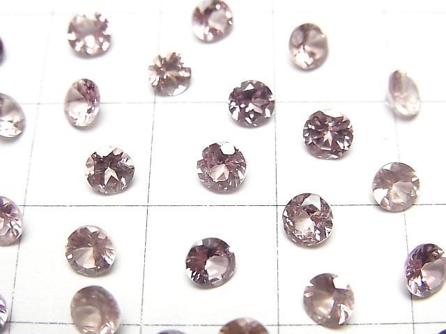 【動画】宝石質ドラゴンガーネットAAA ルース ラウンドファセットカット4×4mm 1粒 サムネイル2