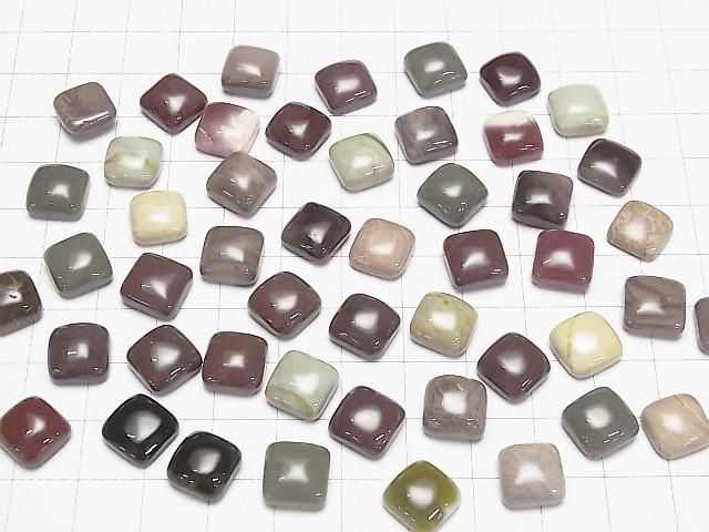 【動画】インペリアルジャスパー スクエア カボション10×10mm 4個 サムネイル4