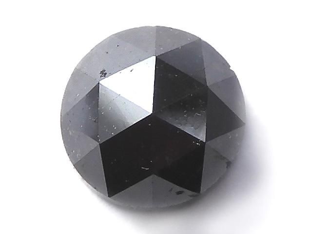 【動画】【1点もの】ブラックダイヤモンド ルース 大粒ローズカット 1粒 NO.20の画像