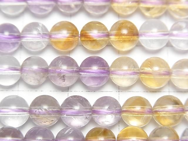 【動画】いろんな天然石AAA- ラウンド6mm 1連(約36cm) サムネイル2