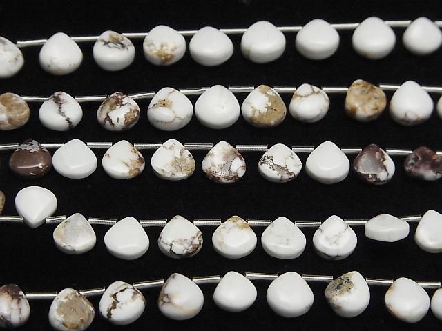 【動画】ワイルドホース マロン(プレーン)6×6mm 1連(38粒) サムネイル3