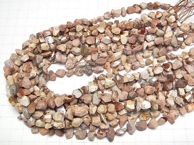 【動画】メキシコ産カンテラオパール タンブルカット 半連/1連(約38cm) サムネイル4
