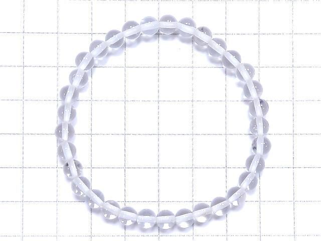 【動画】【1点もの】【鑑別書付】宝石質ペタライトAAA ラウンド5.5mm 1連(ブレス) NO.11 サムネイル2
