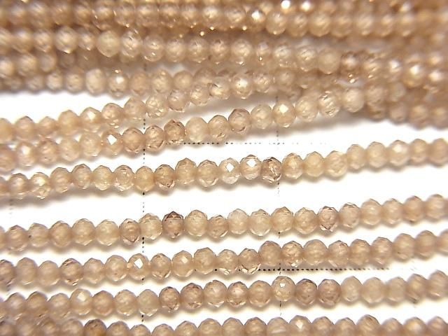 【動画】宝石質天然ジルコンAAA ラウンドカット1.5mm 半連/1連(約31cm) サムネイル2