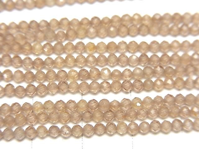 【動画】宝石質天然ジルコンAAA ラウンドカット2mm 半連/1連(約30cm) サムネイル2