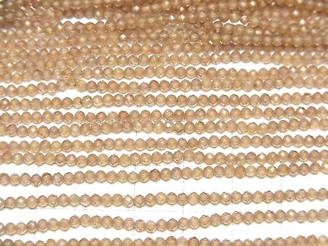 【動画】宝石質天然ジルコンAAA ラウンドカット2mm 半連/1連(約30cm) サムネイル3