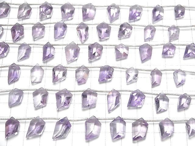 【動画】宝石質ピンクアメジストAAA- スピンドルカット 1連(8粒) サムネイル4