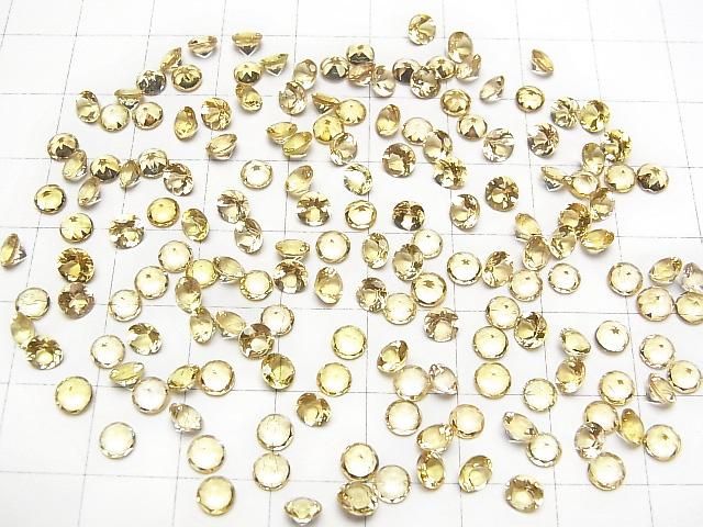 【動画】宝石質ヘリオドールAAA ルース ラウンドファセットカット4×4mm 1粒 サムネイル4