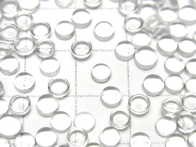 【動画】クリスタルAAA ラウンド カボション4×4mm 10個 サムネイル2