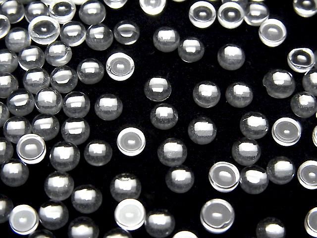 【動画】クリスタルAAA ラウンド カボション4×4mm 10個 サムネイル3