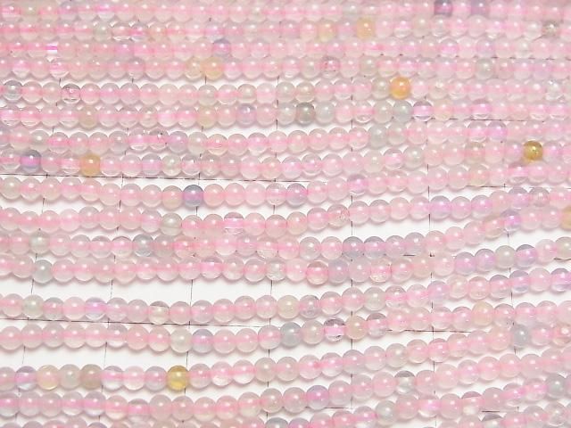 【動画】ベリルミックス(マルチカラーアクアマリン)AA++ ラウンド3mm 1連(約37cm) サムネイル3