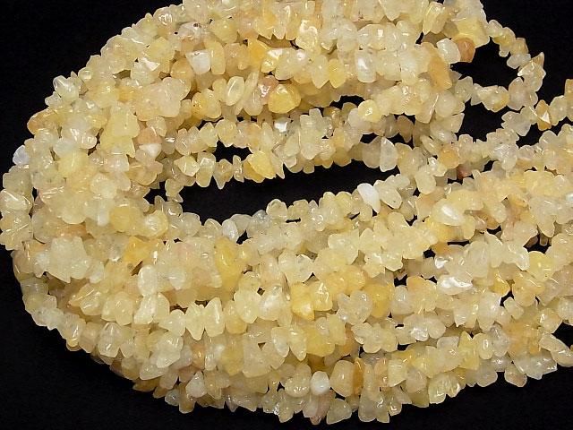 【動画】ヒマラヤ産ゴールドアゾゼオアゼツライトAA++ チップ(ミニタンブル)1/4連〜1連(約66cm) サムネイル4