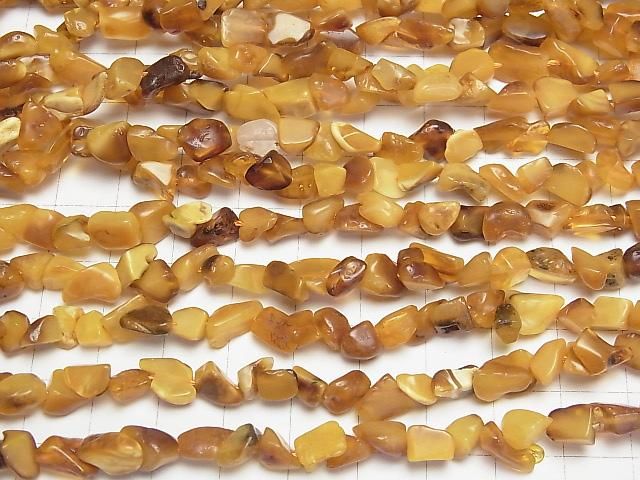 【動画】バルティックアンバー(琥珀) ラフタンブル 1連(約38cm) サムネイル3