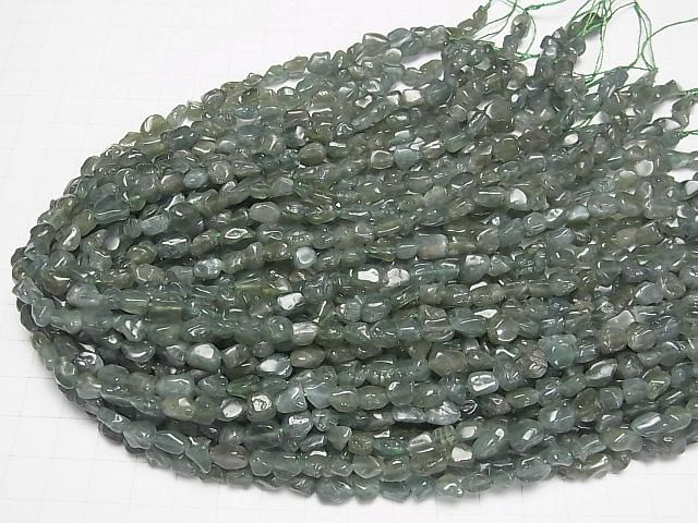 【動画】グリーンアパタイトAA ミニタンブル 1連(約38cm) サムネイル4
