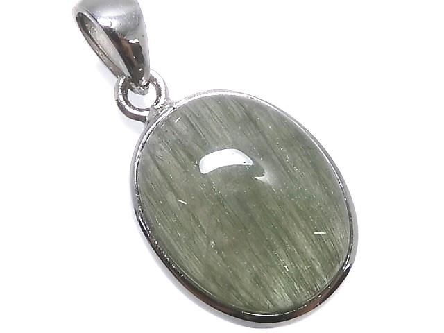 【動画】【1点もの】アクチノライトインクォーツAAA ペンダントトップ SILVER925製 NO.2の画像