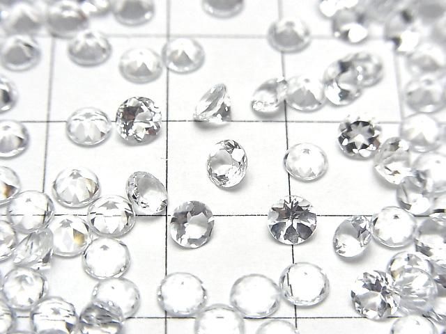 【動画】宝石質ゴシェナイトAAA ルース ラウンドファセットカット4×4mm 5粒 サムネイル2