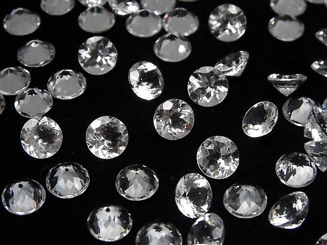 【動画】宝石質ゴシェナイトAAA ルース ラウンドファセットカット8×8mm 1粒 サムネイル4