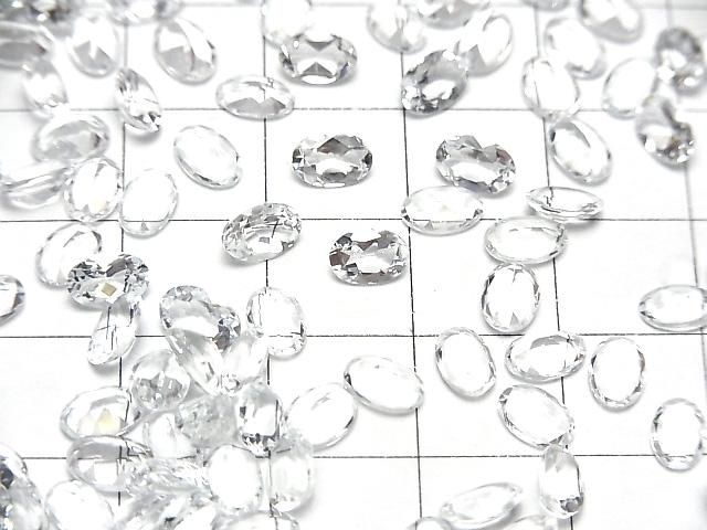 【動画】宝石質ゴシェナイトAAA ルース オーバルファセットカット6×4mm 5粒 サムネイル3
