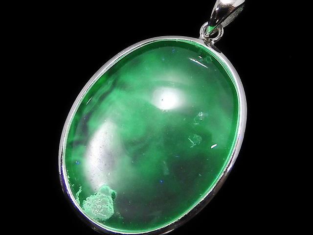 【動画】【1点もの】宝石質ハイアライトオパールAAA- ペンダントトップ SILVER925製 NO.24の画像
