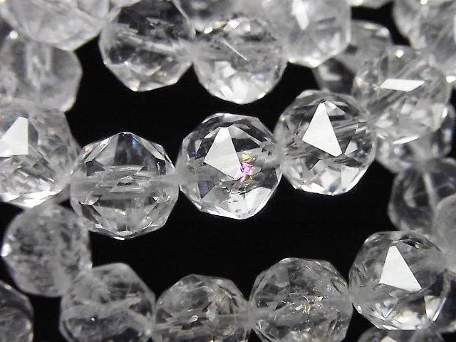 【動画】【素晴らしい輝き】アイリスクォーツAA+ スターラウンドカット11mm 1連(ブレス)の画像