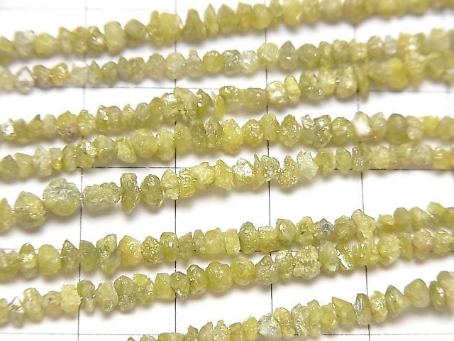 【動画】イエローダイヤモンド チップ 半連/1連(約19cm) サムネイル3