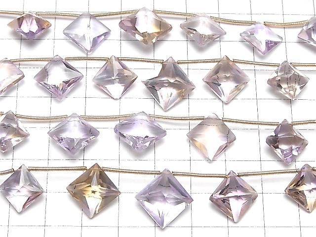 【動画】宝石質アメトリンAA++ ダイヤカット 1連(9粒) サムネイル3