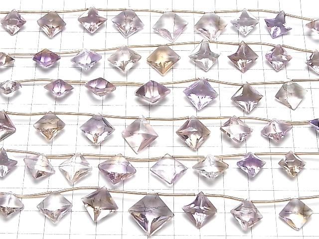 【動画】宝石質アメトリンAA++ ダイヤカット 1連(9粒) サムネイル4