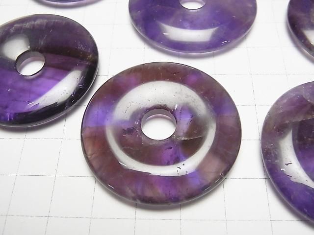 【動画】アメジストAA+ コイン(ドーナツ)40×40mm 1枚 サムネイル2