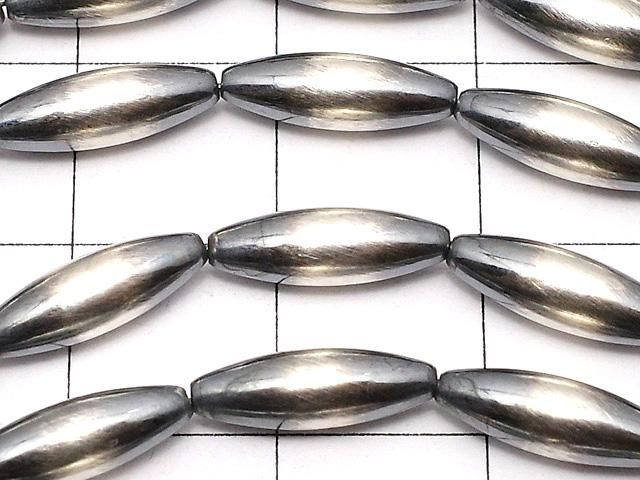 Silver925 ナバホパール ライス12×4mm 2個 サムネイル2