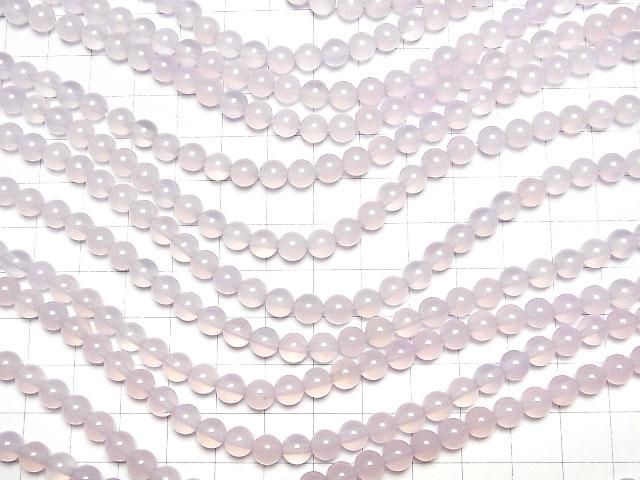 【動画】パープルカルセドニーAAA ラウンド6mm 1連(約35cm) サムネイル3