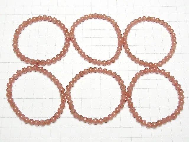 【動画】ペルー産インカローズAA++ ラウンド5mm 1連(ブレス) サムネイル4