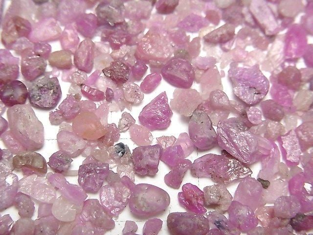 ルビー 穴なしチップ(さざれ) 100グラム サムネイル2