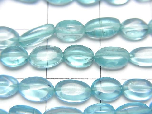 【動画】宝石質アパタイトAAA 小粒タンブル 1連(約36cm) サムネイル2