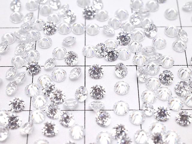 【動画】キュービックジルコニアAAA ルース ラウンドファセットカット3×3mm 20粒 サムネイル3