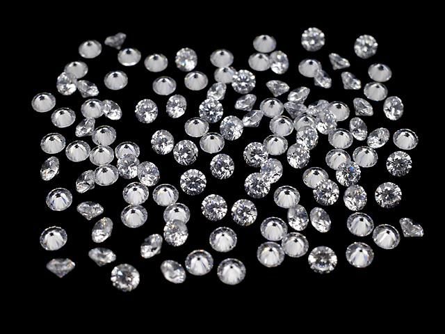 【動画】キュービックジルコニアAAA ルース ラウンドファセットカット3×3mm 20粒 サムネイル4