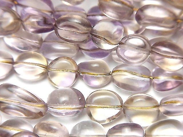 【動画】宝石質アメトリンAAA- タンブル 半連/1連(約37cm)の画像