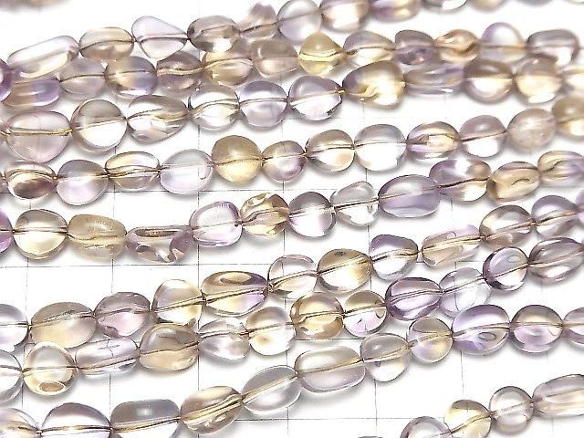 【動画】宝石質アメトリンAAA- タンブル 半連/1連(約37cm) サムネイル3