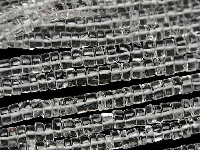 【動画】クリスタルAA++ ロンデル(ヘイシ)5~6mm 1連(約36cm) サムネイル3