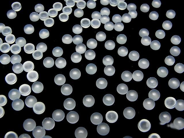 【動画】シーブルーカルセドニーAAA ラウンド カボション4×4mm 10個 サムネイル4