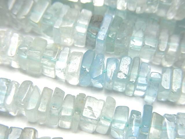 【動画】アクアマリンAA+ スクエアロンデル(ディスク) 半連/1連(約38cm)の画像